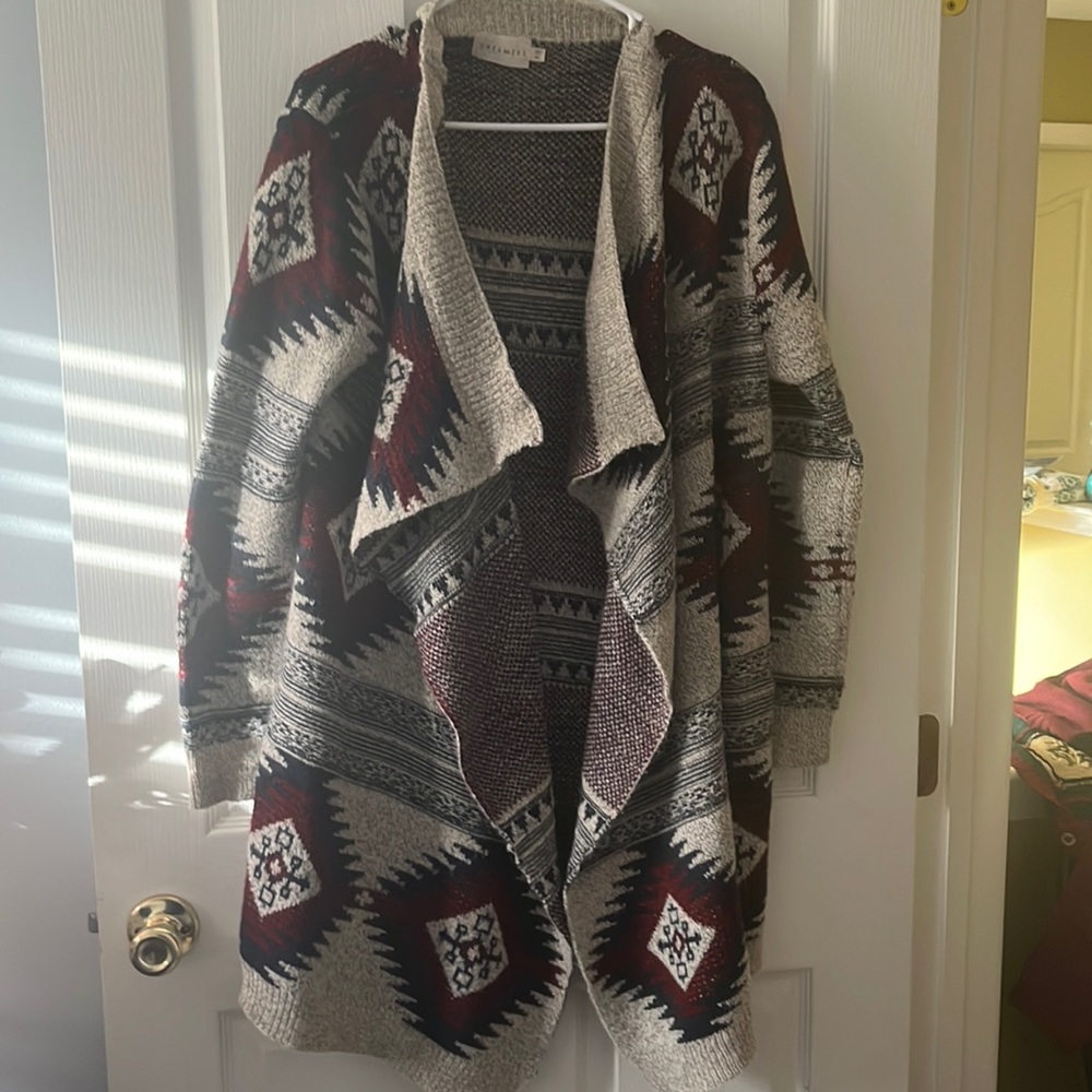 Womens Dreamers Cozy Open Cardigan with pockets size M/L